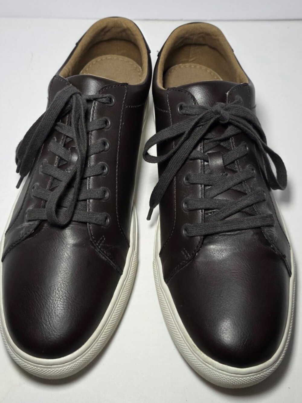 Banana Republic Mens Brown Casual Lace Up Sneakers Size 10.5